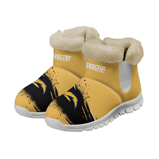 Men's Los Angeles Chargers 2024 Snow Boots/Shoes 002(Pls check description for details)